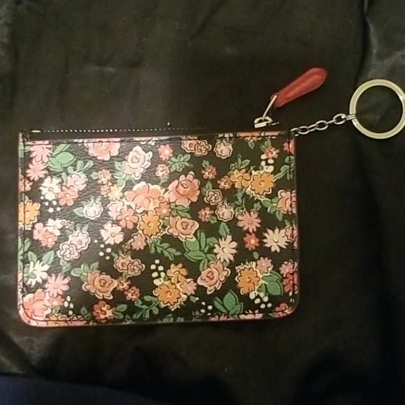 NEW Coach floral coin purse - Picture 6 of 8